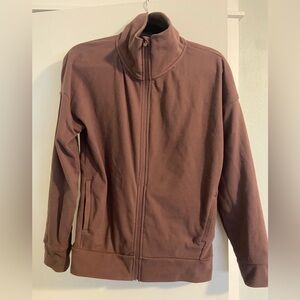 Mondetta mock neck zip up jacket
